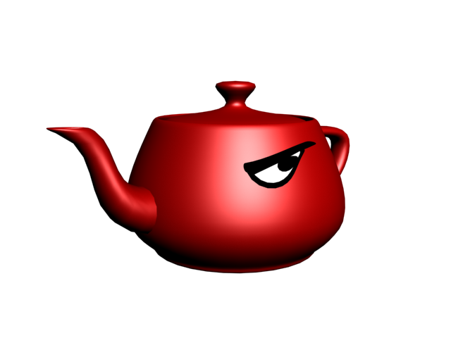 Angry teapot