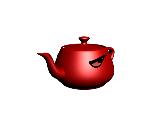Angry teapot